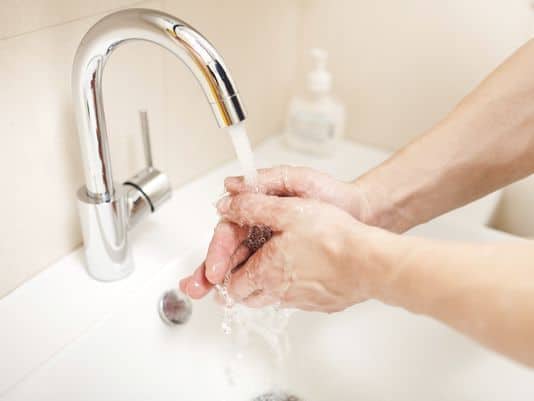 se laver les mains