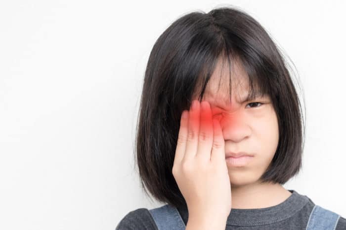 cancer de l'oeil chez les enfants