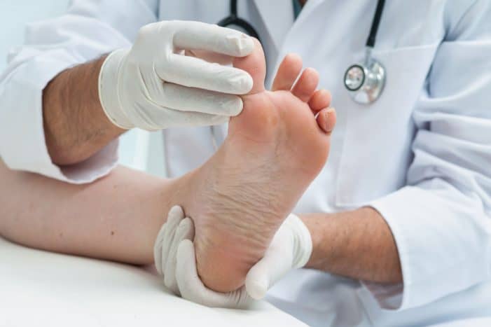 détecter la maladie du pied
