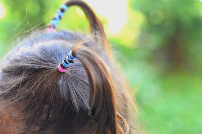 les cheveux sont perdus