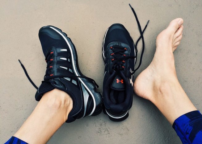chaussures de sport pour arthrose du genou