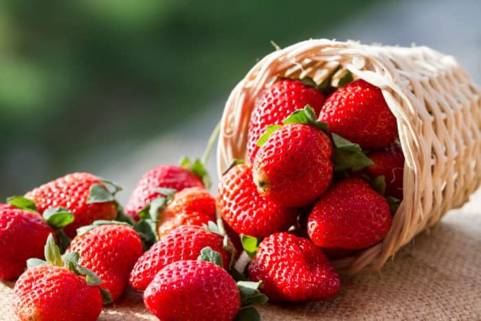 les bienfaits de la fraise