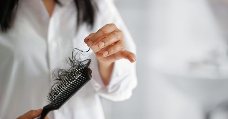 médecine de perte de cheveux